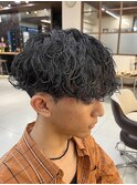 波巻きツイストスパイラルシャドウパーママッシュ