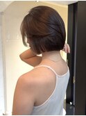 20代30代ショートボブレイヤーカットレイヤーボブ