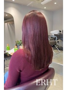 エルト 大通店(ERHT) 人気の暖色系カラーピンクブラウン【札幌/大通/ERHT】