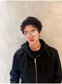 メンズベリーショート刈り上げツーブロックスパイキーショート
