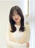 外ハネレイヤースタイル