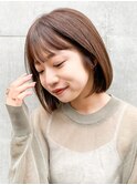 ボブ 前髪