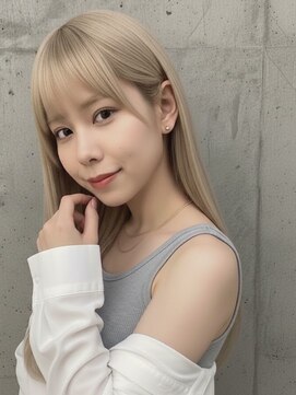 ヘアサロンエムフィス 池袋東口(HAIR SALON M Fe's) ブリーチ/ブロンド/グレージュ/透明感カラー/ダブルカラー