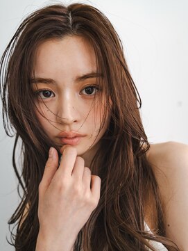 グリーン 町田(green) 【ロング】顔周りレイヤー×ブラウンカラー