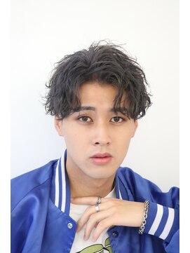 オーシャントーキョー 大阪(OCEAN TOKYO) 波巻きパーマメンズツイストスパイラルパーマツーブロック