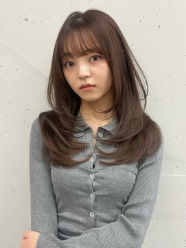 シーク 天神(SEEK) レイヤーカット/レイヤー/ベージュ/ベージュカラー