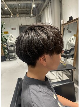 インク(inc) メンズ刈り上げ無造作マッシュ