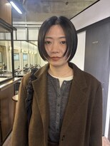 ウェーブ(WAVE) 顔まわりレイヤーボブ