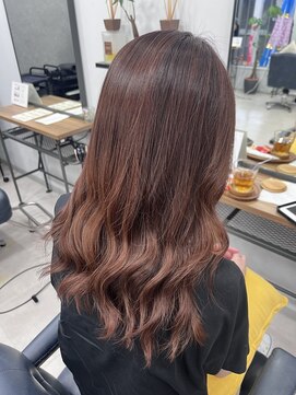 クラン 六甲道(Chlan) フェミニン　ふんわりピンクベージュ