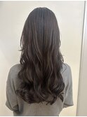 コテ巻き風パーマ　デジタルパーマ　韓国　ゆるふわ　高柳