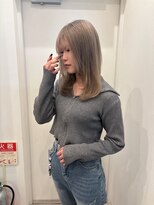 コエル(KOER)&nbsp;【大阪難波心斎橋】ベージュブリーチ