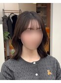 韓国風パーマ/コテ巻き風パーマ/韓国ヘア/レイヤーカット/パーマ