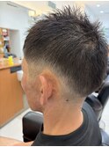 夏に人気！男らしい刈り上げ短髪スタイル