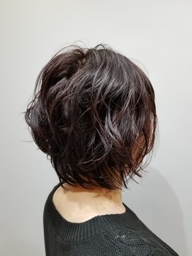 ディンプル(DIMPLE) ショートボブパーマスタイル