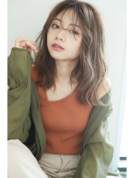 フィガロ ウメダ(FIGARO UMEDA) 【FIGARO umeda】大人かわいいカジュアルヌーディーロング