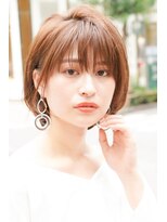 ロンド ルージュ 銀座店(Lond rouge) 大人可愛いヘア シースルーバング