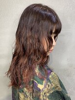 エッジ 下北沢(edge.)&nbsp;edge.下北沢 エモパーマ レッドグラデーションカラー 担当相場