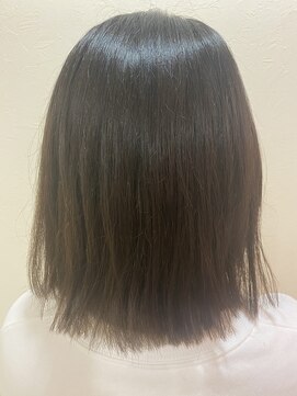 ビューティーヘアサロン アングル 八戸ノ里店(Beauty Hair Salon angle) 切りっぱなしボブヘア