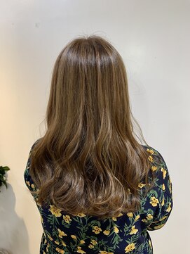 アズール 草加(azule) ナチュラルハイライト　ゴールドベージュ