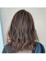 テクライズ 豊橋店(TECHRISE)&nbsp;☆コントラストハイライト×ミルクティーベージュ☆10代20代30代