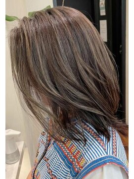 ネックス 表参道本店(nex) nex表参道 くびれミディ ラベンダーカラー イメチェン