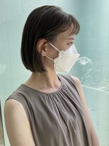 シーズ 栄(sea's)&nbsp;切りっぱなしボブ×ｗカラー×インナーカラー