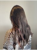 インナーカラーオレンジ