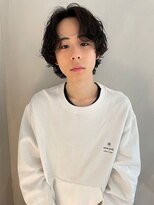 【loki】メンズセンターパート×ニュアンスパーマ