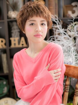 カバーヘア ブリス 戸田公園西口店(COVER HAIR bliss) 大人かわいいオン眉レトロマッシュc5戸田公園20代30代40代
