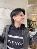 アミュレ(Amule)&nbsp;柏木佑介くん刈り上げマッシュウルフアップバングメンズカット