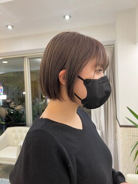 ゼンコー オモテサンドウ(ZENKO Omotesando) 大人かわいい/グレーベージュ/ボブ/髪質改善トリートメント