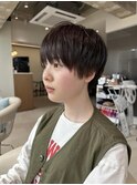 20代30代大人ナチュラルマッシュショート