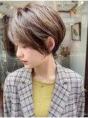 大人ショートボブ/クビレ/絶壁解消/20代30代40代/【荒牧】