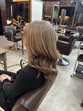 タイドヘアー(tide hair) ミルクティーベージュ