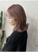 ピンクページュ