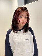 ディーン 栄店(DEAN) 【DEAN栄】ネオウルフ/スローカラー/前髪カタログ/20代30代