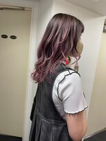 サニー 渋谷(SUNNY)&nbsp;バレイヤージュ、ハイライト、レイヤーロング、グレーベージュ