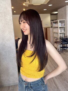 ミニム ヘアー(minim hair) 【minim×miku】カシスピンク