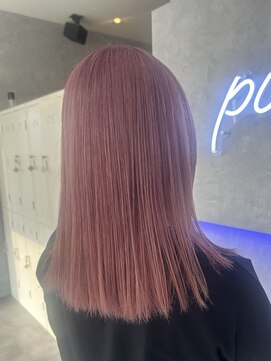アグ ヘアー パドル 小松店(Agu hair puddle) スモーキーピンク
