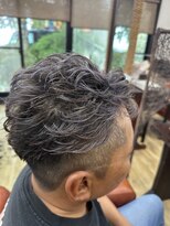 ハル(HARU)&nbsp;シルバーメッシュ色落ちも綺麗