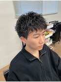 スパイキーショート/ピンパーマ