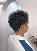 メンズカットパーマ yume