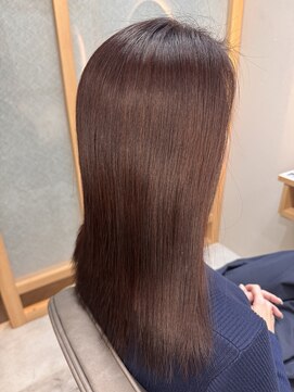 イゾラ(isola) 【isola】次世代髪質改善◆質感再整カラー×暖色カラー