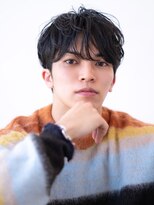 ハバナ 渋谷(HAVANA)&nbsp;アッシュブラック/マッシュパーマ/刈り上げ/ツーブロック