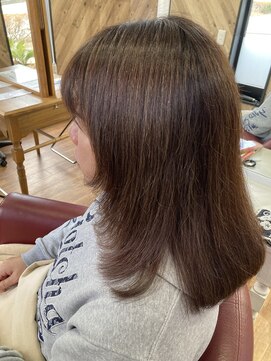 ルネッサンスヘアー ラファエロ(RAFFAELLO) 艶々グレーカラー