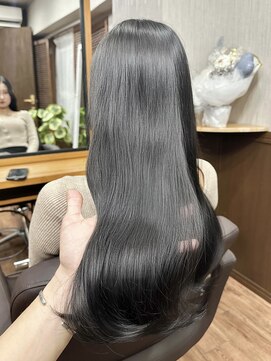 リアンヘアー(LIEN HAIR) 20代/30代/艶髪ダークグレーカラー
