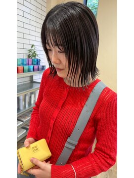 シフト(SHEEFT) 大人可愛いボブウルフ×レイヤーミディアム