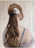 【JLB・yuko】上品なハーフアップ