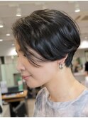黒髪のTheハンサムショート！