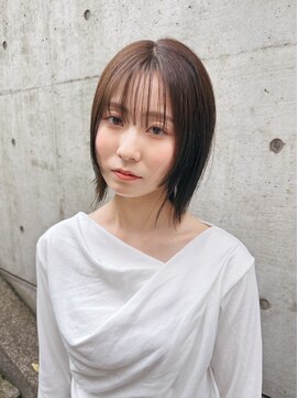 スリーアン(THREE ann.) スリークボブ小顔レイヤー20代30代40代